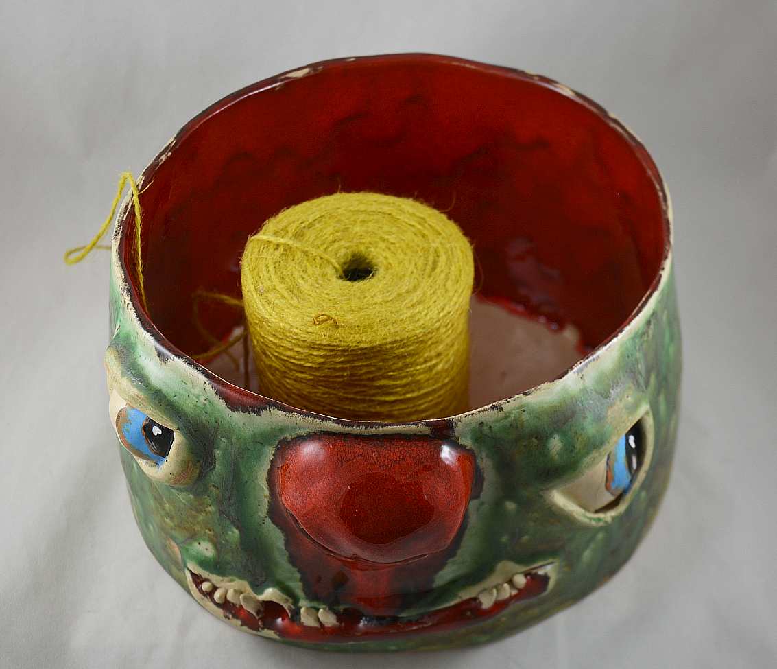 Yarn bowl “Cats” – Artbennevis